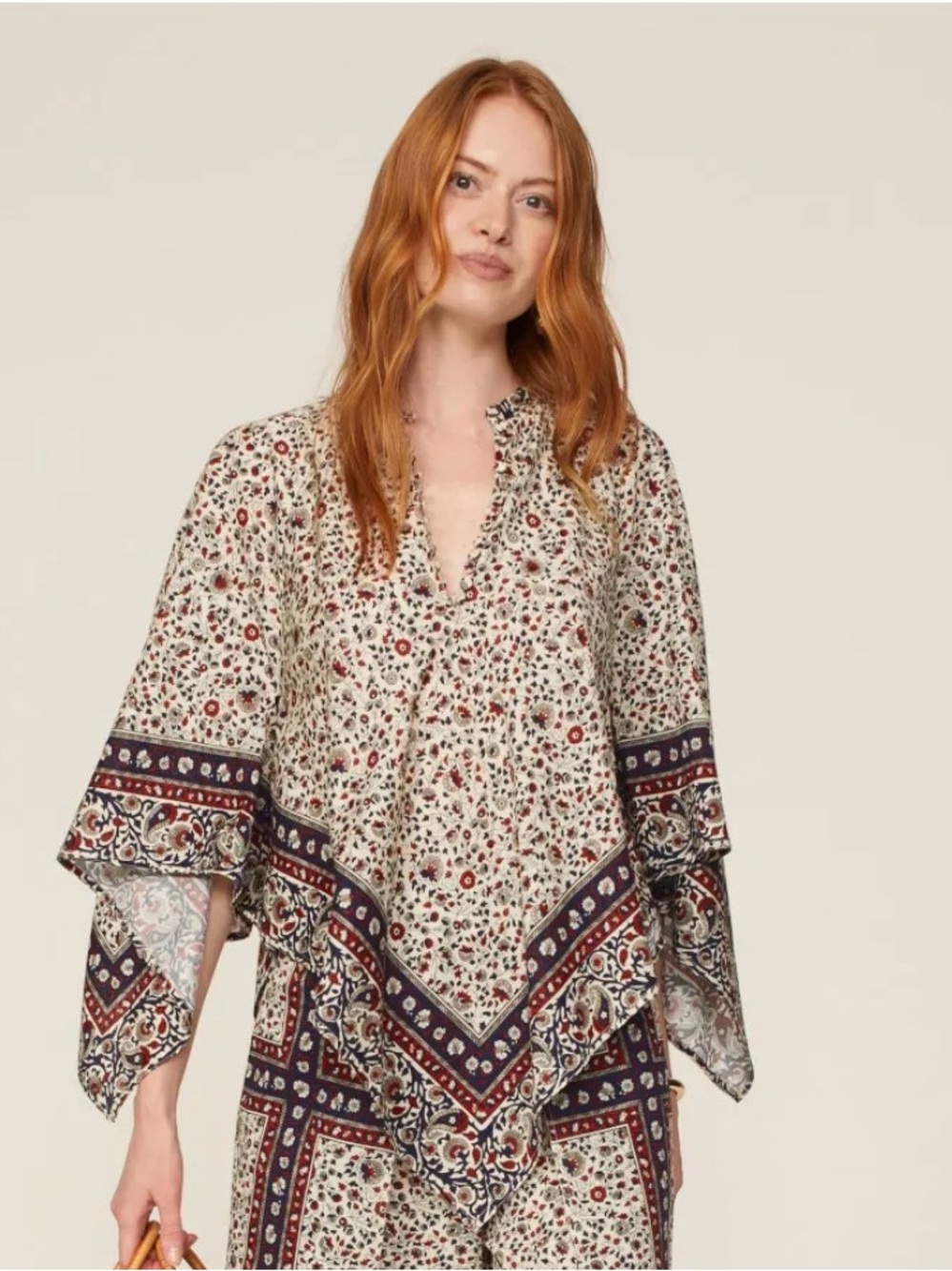 Rosetta Getty scarf top